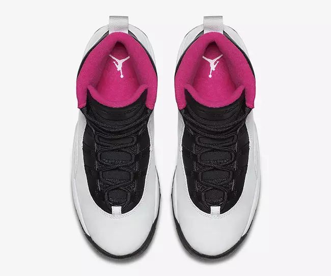 Air Jordan 10 GS de color rosa viu