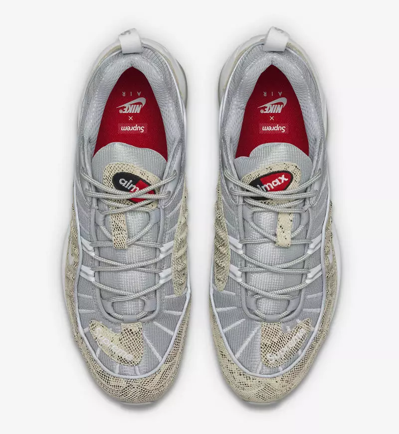 Supreme Nike Air Max 98 အွန်လိုင်း ဖြန့်ချိမှု