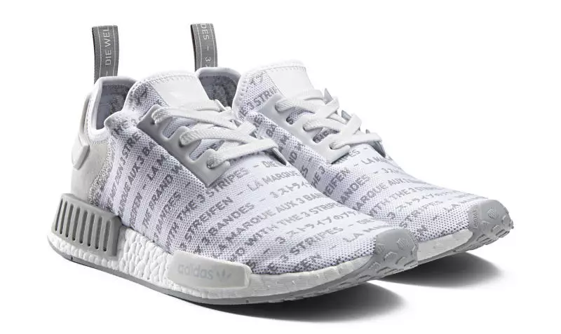 adidas NMD Blackout-Whiteout pakki