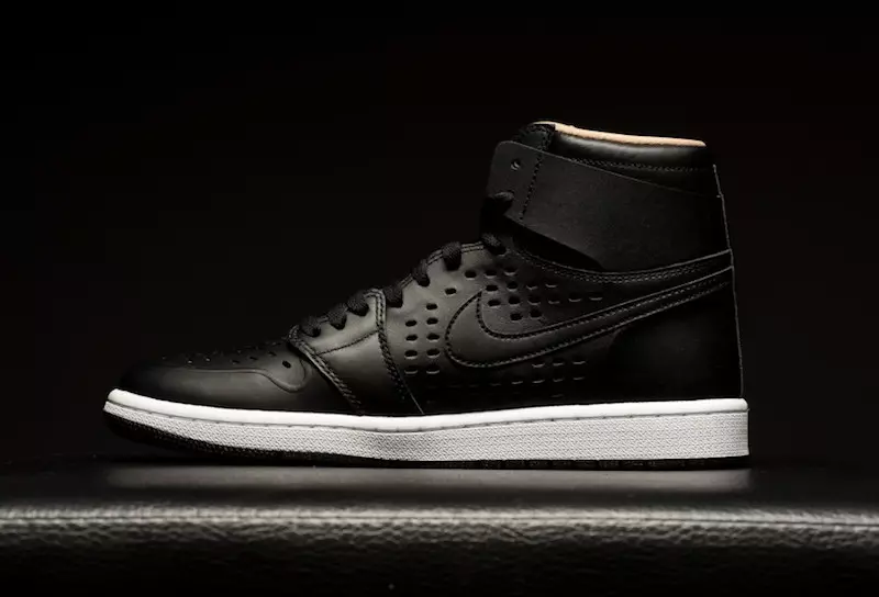 Air Jordan 1 Black Tan Direkayasa Perf