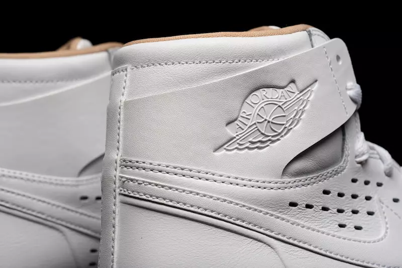 Air Jordan 1 Beyaz Tasarımlı Mükemmel