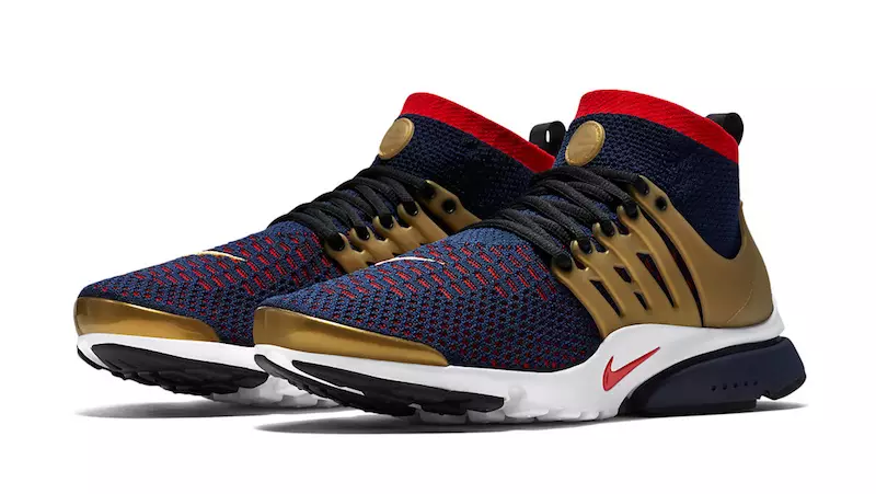 Дата на издаване на Nike Air Presto Ultra Flyknit “Olympic”.