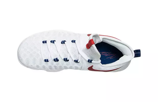 Nike KD 9 USA Hvid Rød Blå Olympic