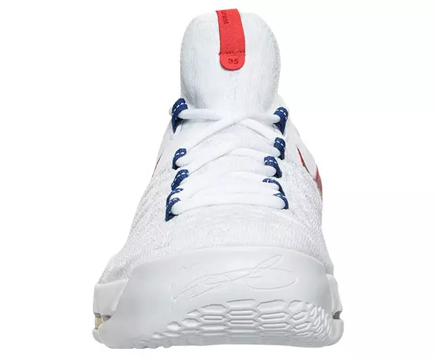 Nike KD 9 ABŞ Ağ Qırmızı Mavi Olimpiya