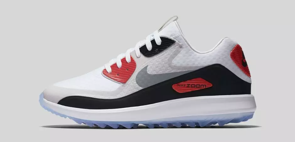 Nike Air Max 90 infrarøde golfsko