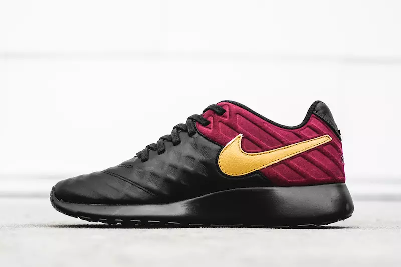 Nike Roshe Tiempo VI FC Noir Équipe Rouge Or