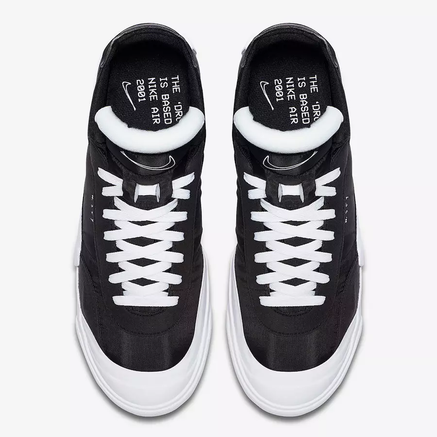 Date de sortie de la Nike Drop Type LX Noir Blanche AV6697-003