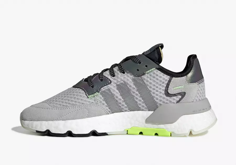 adidas Nite Jogger Grey Neon EF5839 Chiqarilgan Sana