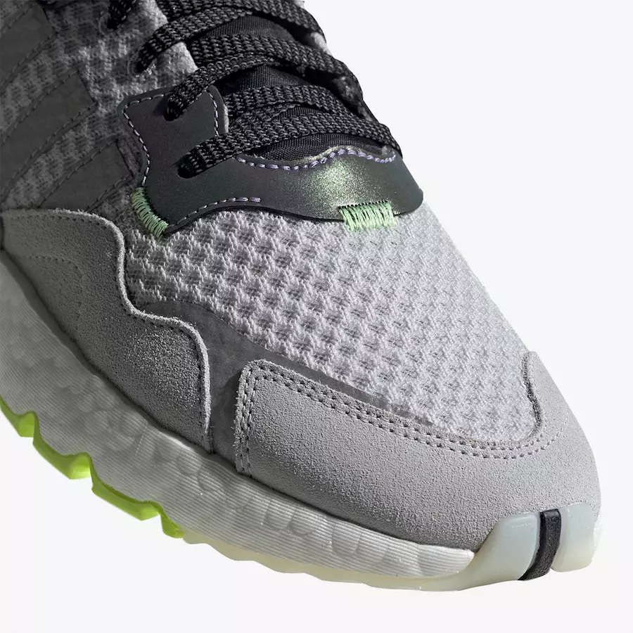 adidas Nite Jogger Grey Neon EF5839 Data tal-Ħruġ