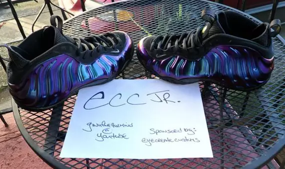 Cape d'invisibilité Nike Air Foamposite One personnalisée