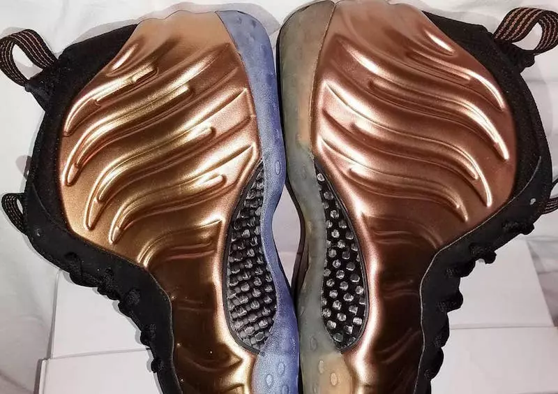 Copper Nike Foamposite 2017 2010 Салыштыруу