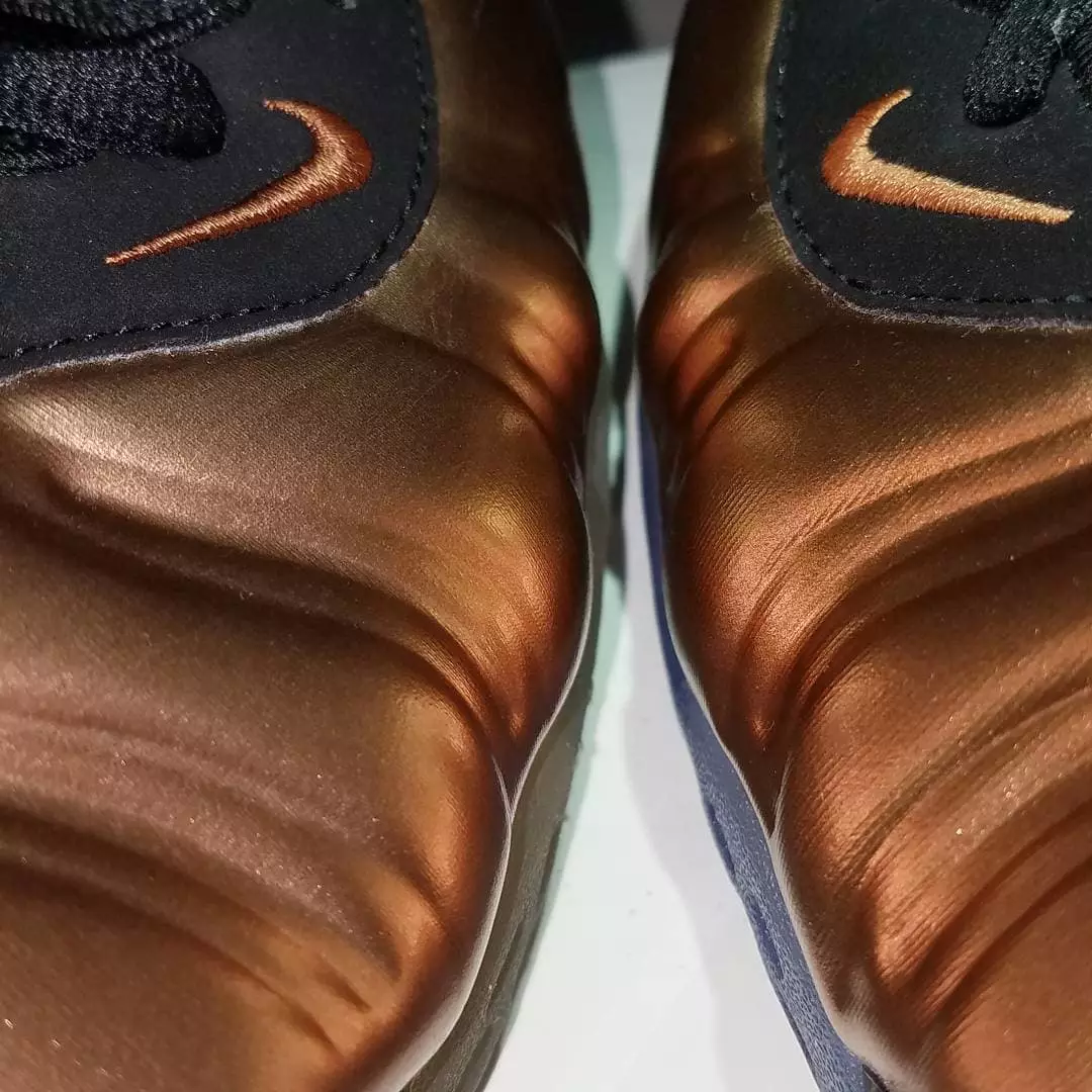 Copper Nike Foamposite 2017 2010 Համեմատություն