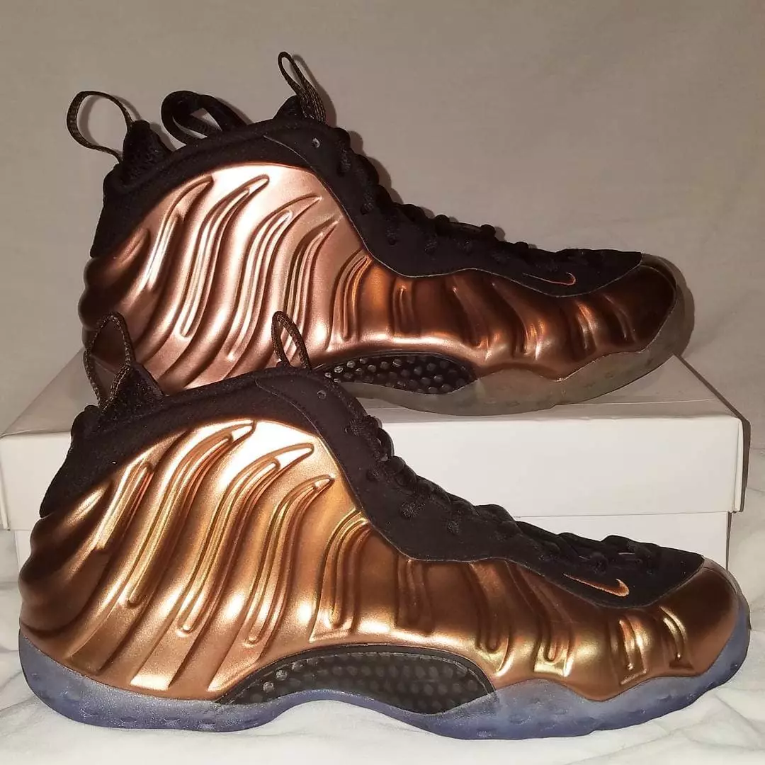 Kupfer Nike Foamposite 2017 2010 Verglach