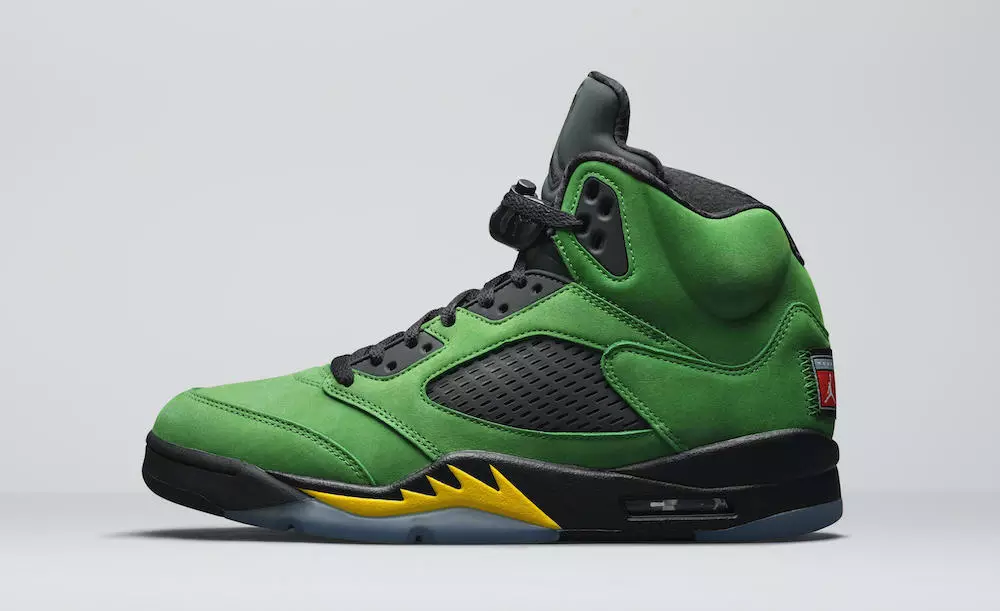 Air Jordan 5 Oregon Ducks CK6631-307 Ημερομηνία κυκλοφορίας