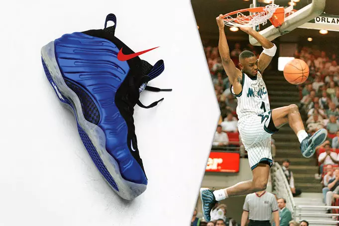 Wewnątrz skarbca oryginalnego modelu Nike Air Foamposite One