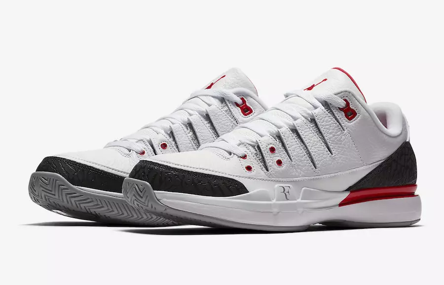 Nike Zoom Vapor AJ3 Fire Red 709998-106