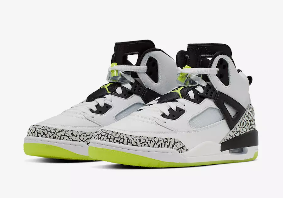 Jordan Spizike White Black Volt 315371-170 Dátum vydania