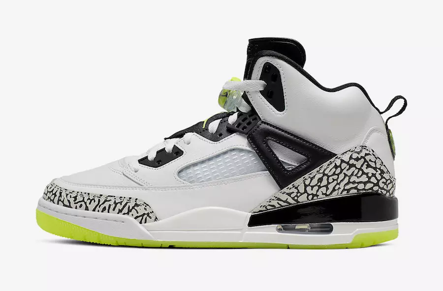 Jordan Spizike White Black Volt 315371-170 Дата выпуску