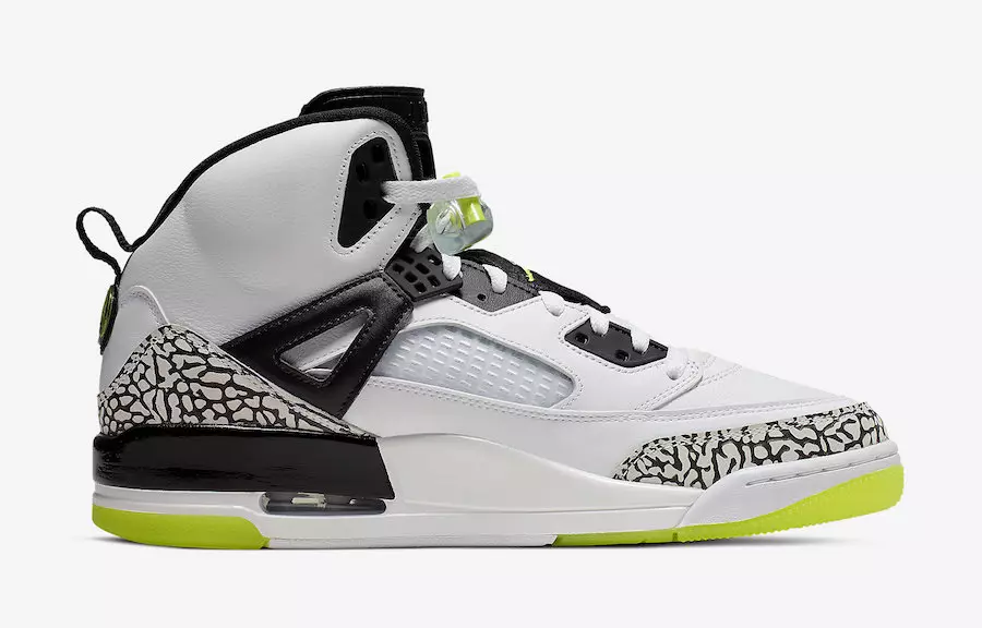 Jordan Spizike White Black Volt 315371-170 Дата випуску