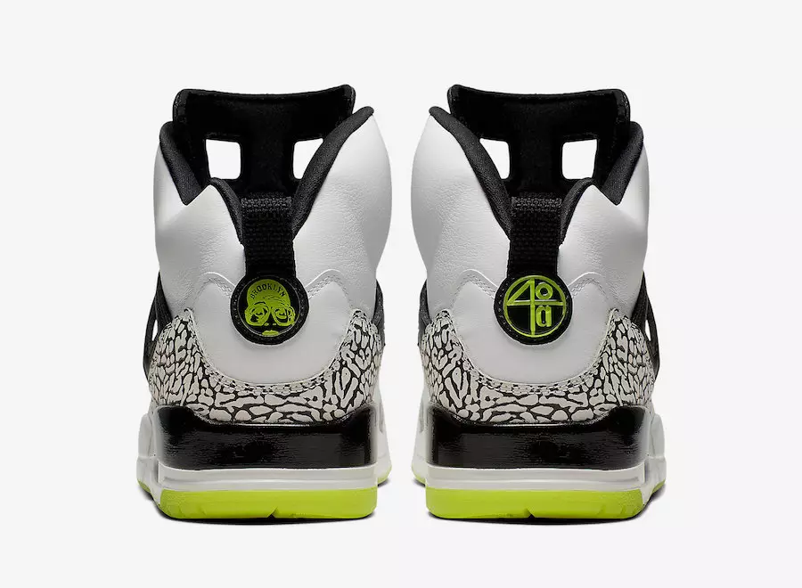 Jordan Spizike White Black Volt 315371-170 ဖြန့်ချိသည့်ရက်စွဲ