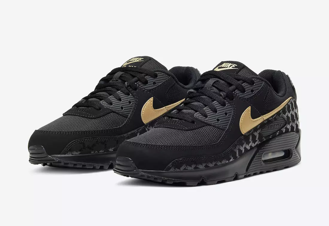 Хар ба алтан Nike Air Max 90 брэнд давтагдсан