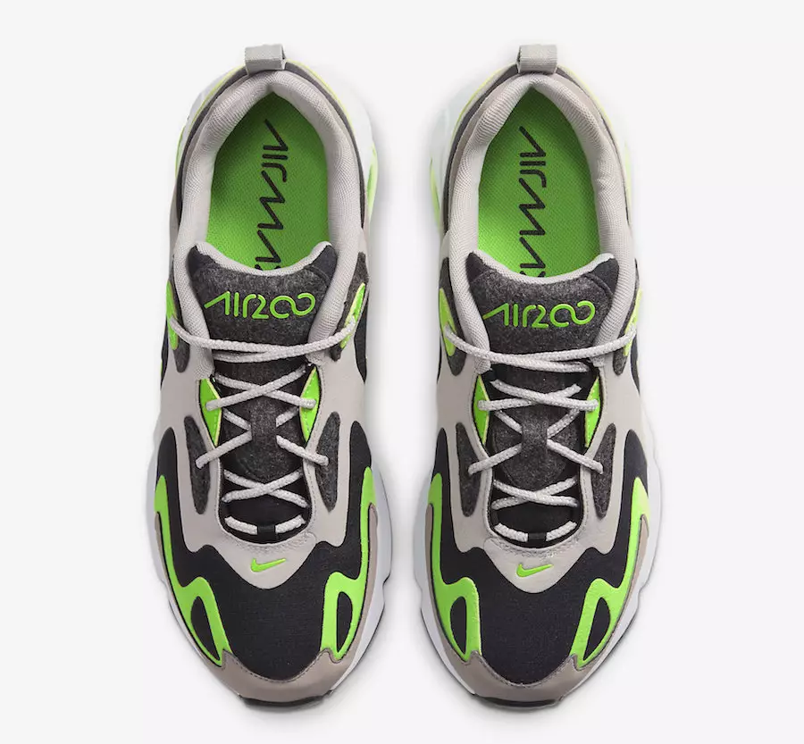 Ngày phát hành Nike Air Max 200 Stone Brown Electronic Green CQ4599-041