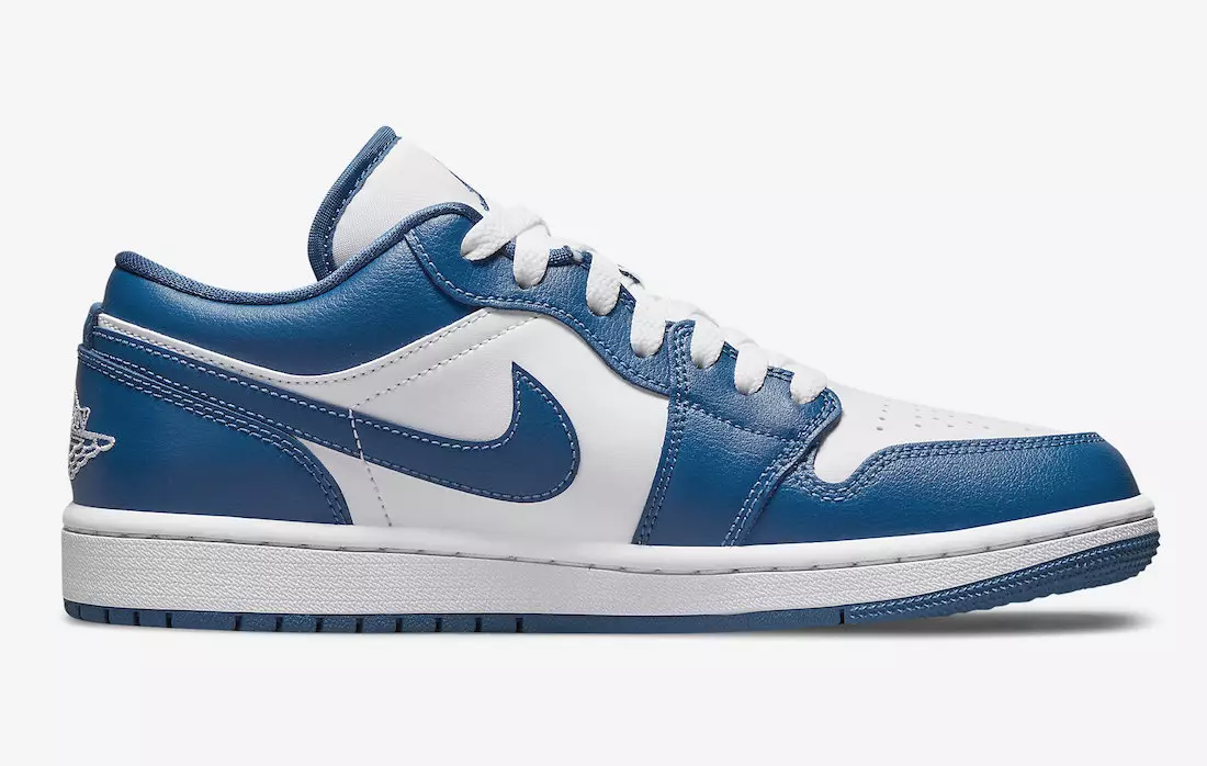 Air Jordan 1 Low Marina Blue DC0774-114 تاريخ الإصدار