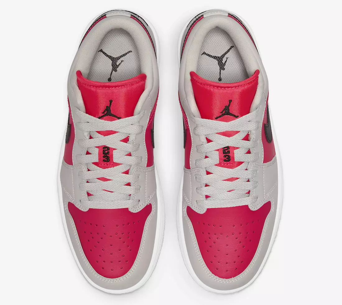 Air Jordan 1 Dawl Baxx Ħadid Ore Iswed Siren Aħmar DC0774-060 Data tar-Rilaxx