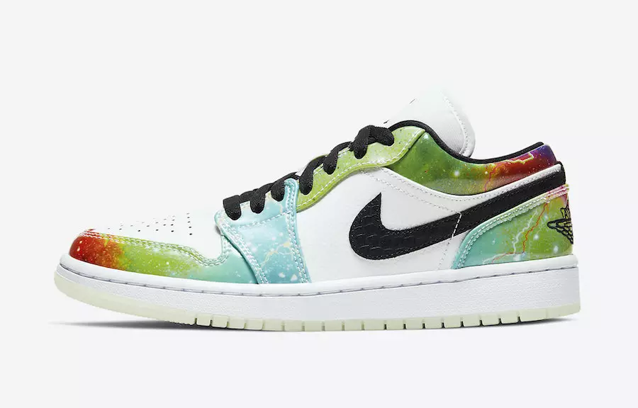 Air Jordan 1 Low Galaxy CW7310-909 ဖြန့်ချိသည့်ရက်စွဲ