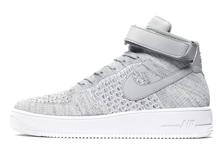 Nike Air Force 1 Ultra Flyknit Wrzosowy Szary