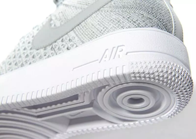 Nike Air Force 1 Ultra Flyknit Хизер Грей