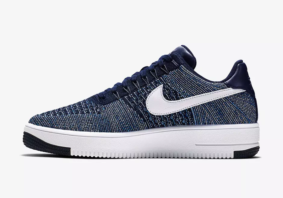 Nike Air Force 1 Flyknit Нэйви