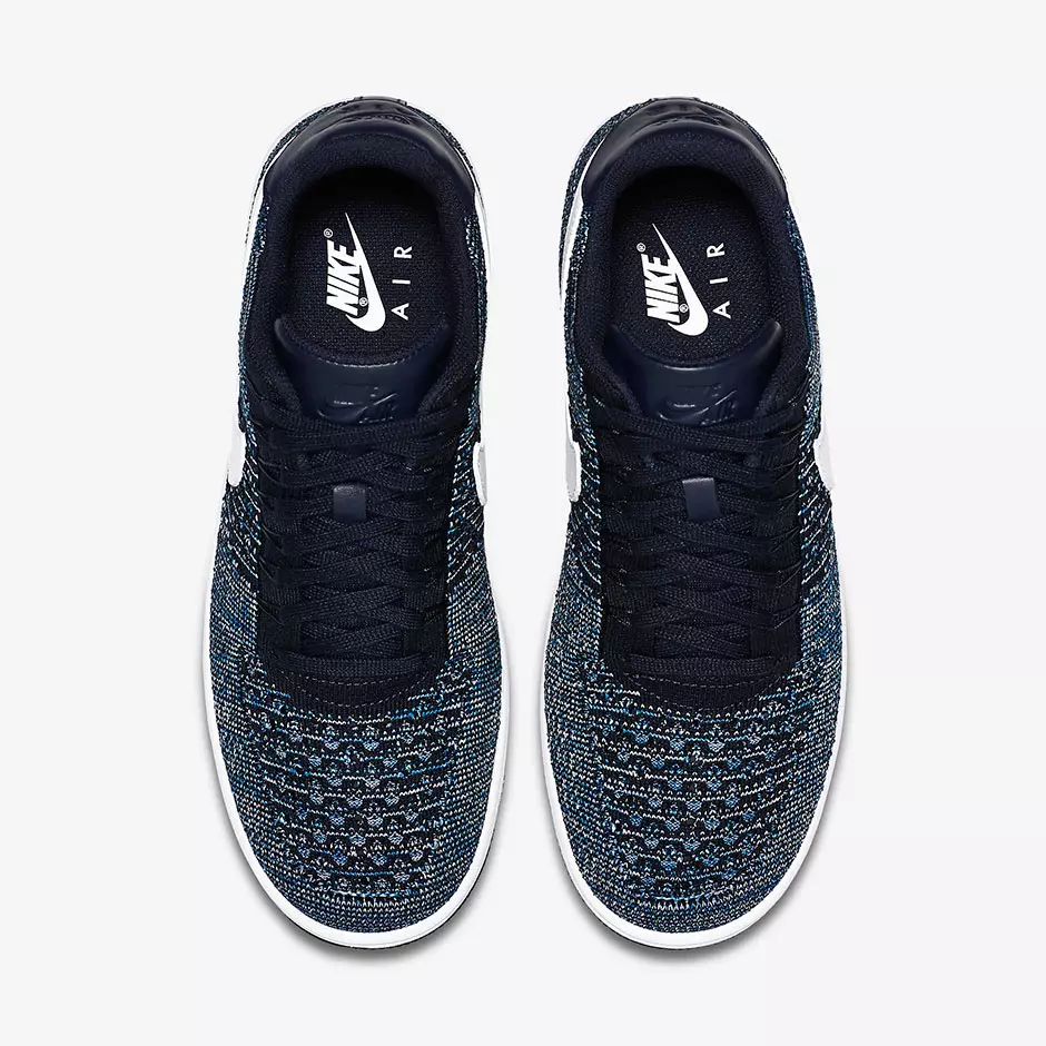 Jeshi la Anga la Nike 1 Flyknit Navy