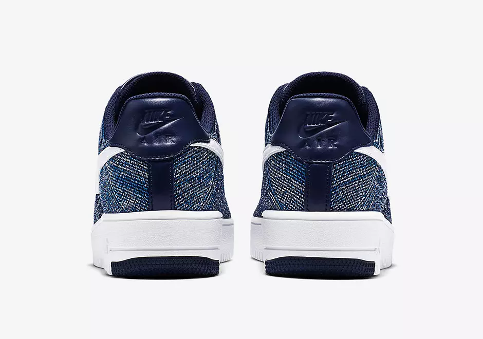 Nike Air Force 1 Flyknit Marineblauw