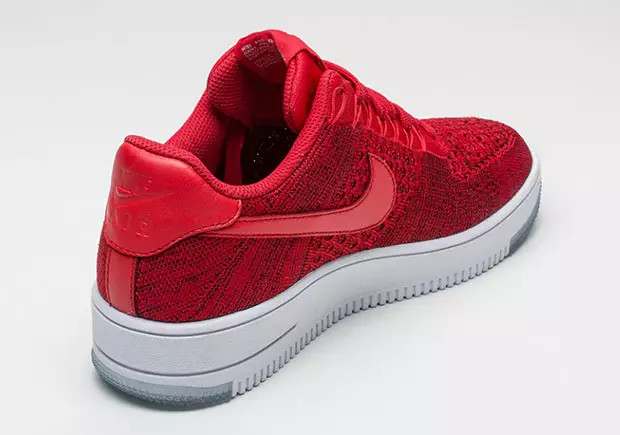 Nike Air Force 1 Low Flyknit University Vermell