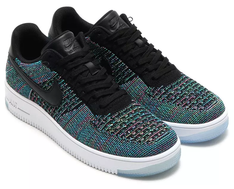 Nike Flyknit Air Force 1 Көк Лагун көп түсті