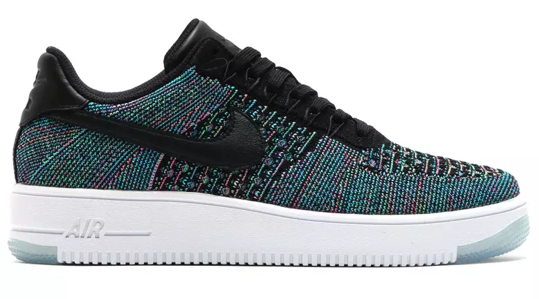 Nike Flyknit Air Force 1 Көк Лагун көп түсті