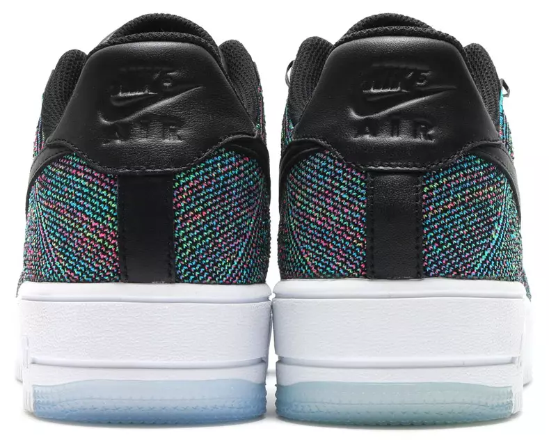 Nike Flyknit Air Force 1 Көк Лагун көп түсті