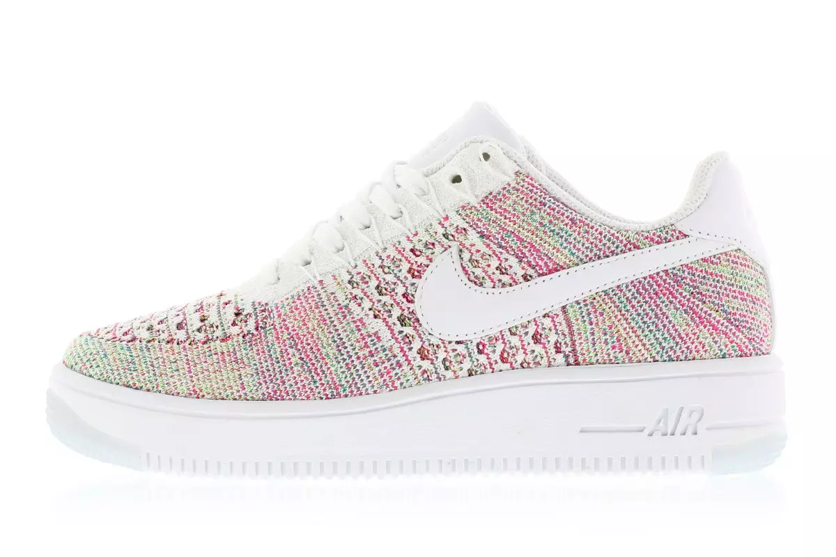 Nike WMNS Air Force 1 Flyknit Düşük Çok Renkli Parlak Zümrüt