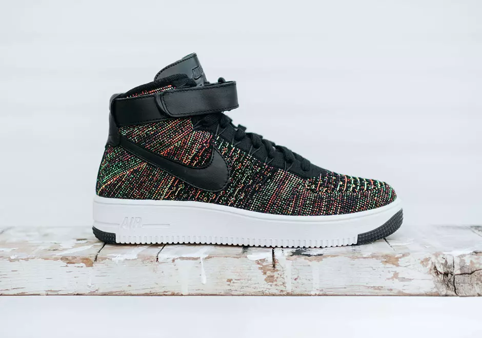 Nike Air Force 1 Mid Flyknit көп түсті