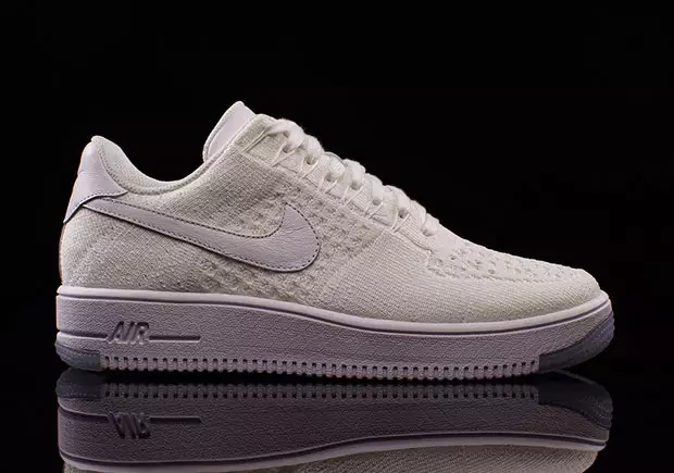 Nike Air Force 1 Low Flyknit balta