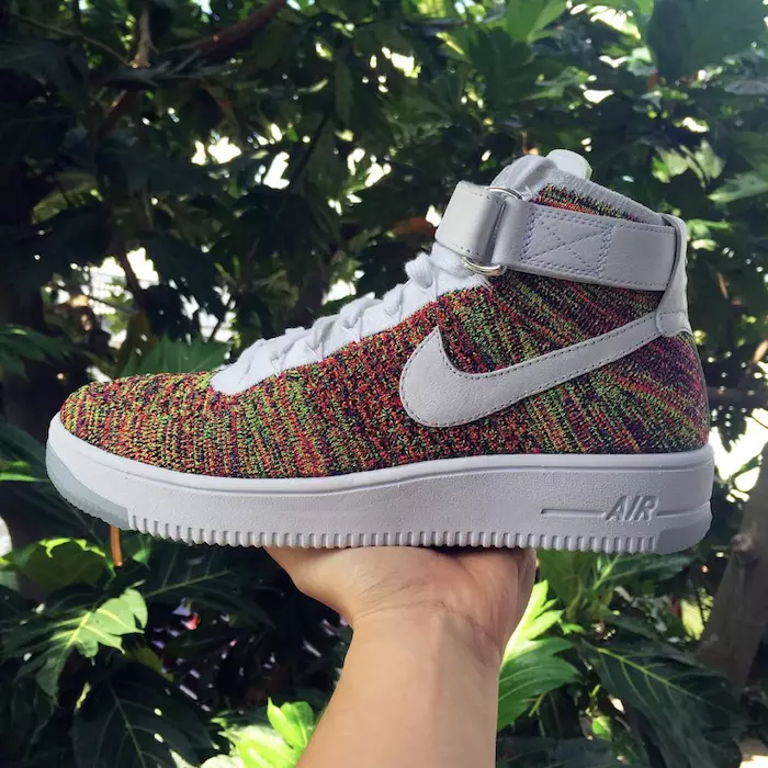 Nike Flyknit Air Force 1 Çoxrəngli