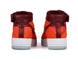 Nike Flyknit Air Force 1 Carmesí Equipo Rojo