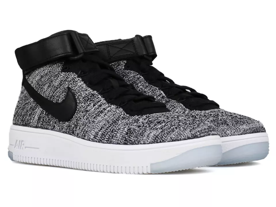 Жаночыя красоўкі Nike Flyknit Air Force 1