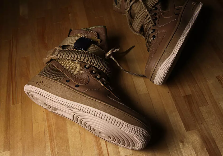 Nike SF-AF1 Hazelnut Golden Beige 857872-200