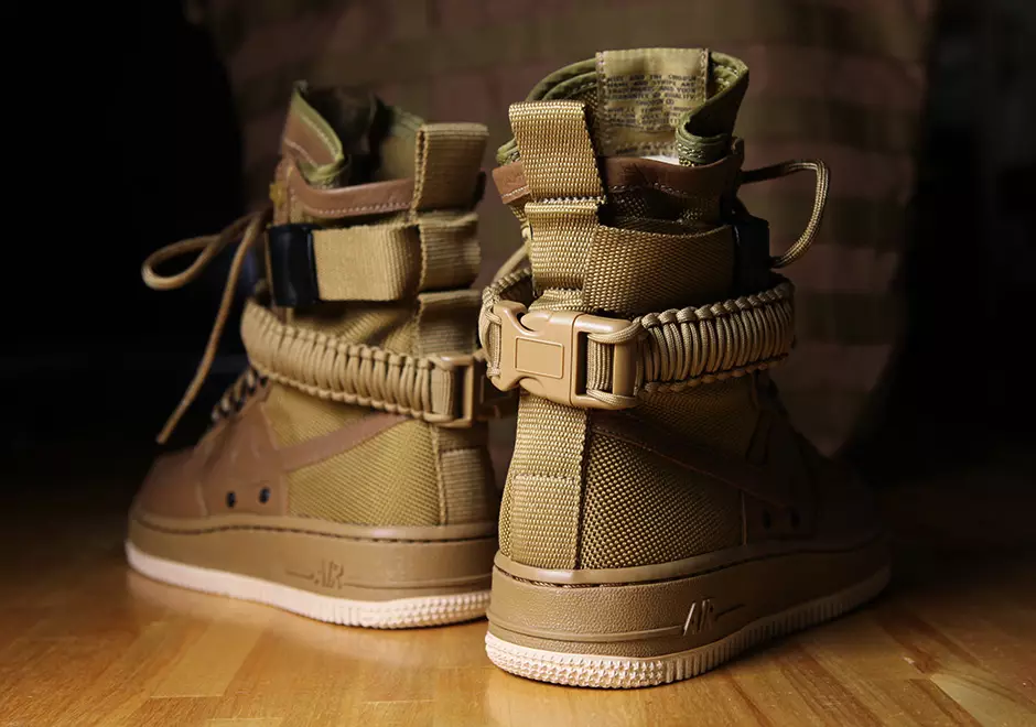 Nike SF-AF1 თხილის ოქროსფერი კრემისფერი 857872-200