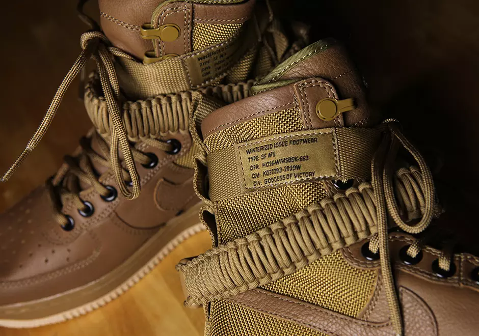 Nike SF-AF1 Hazelnut Golden Beige 857872-200