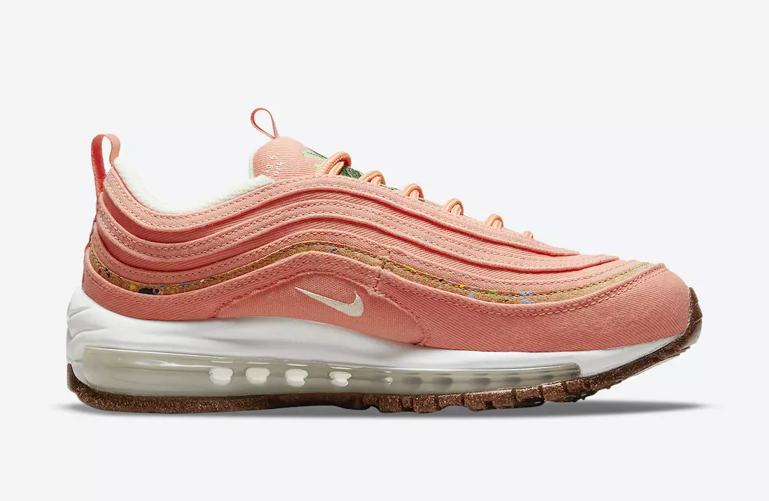 Nike Air Max 97 Cork Coral DC4012-800 გამოშვების თარიღი