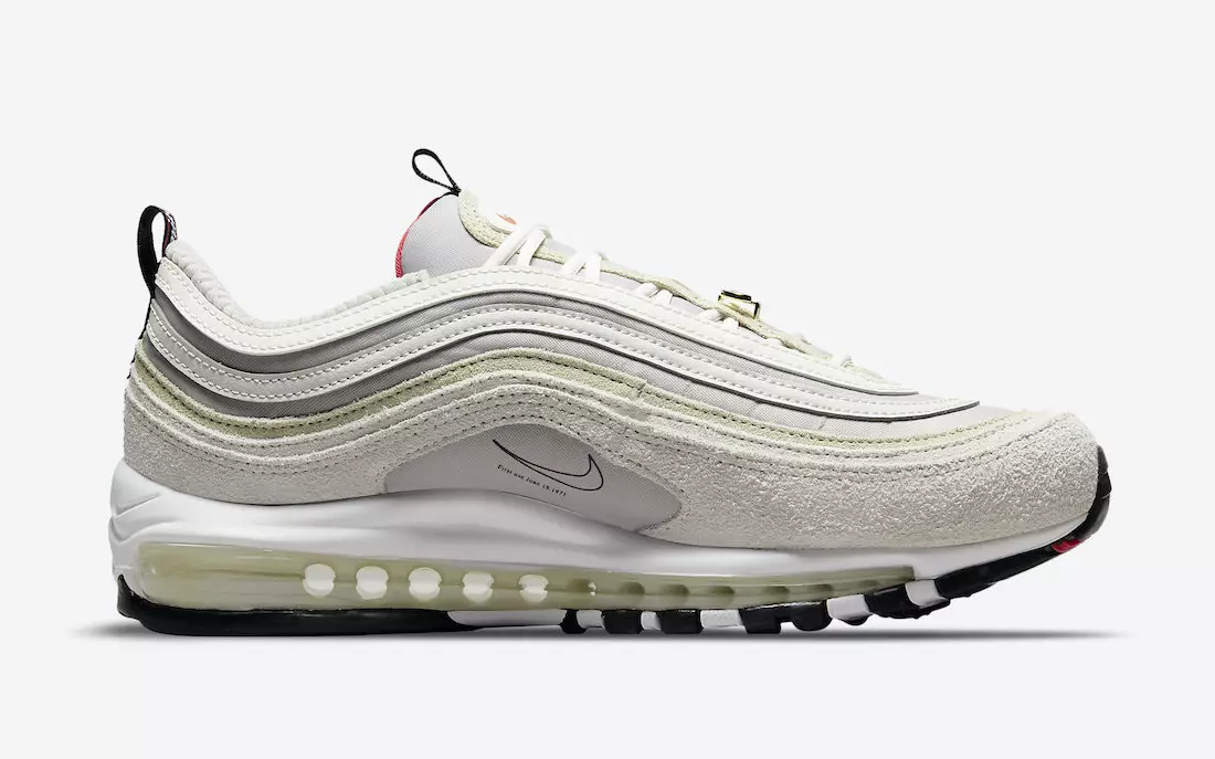 Nike Air Max 97 ကို ပထမဆုံးအသုံးပြုသည့် DB0246-001 ဖြန့်ချိသည့်ရက်စွဲ