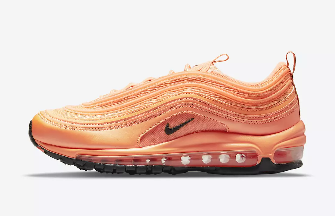 Nike Air Max 97 қызғылт сары қара DM8338-800 Шығарылған күні